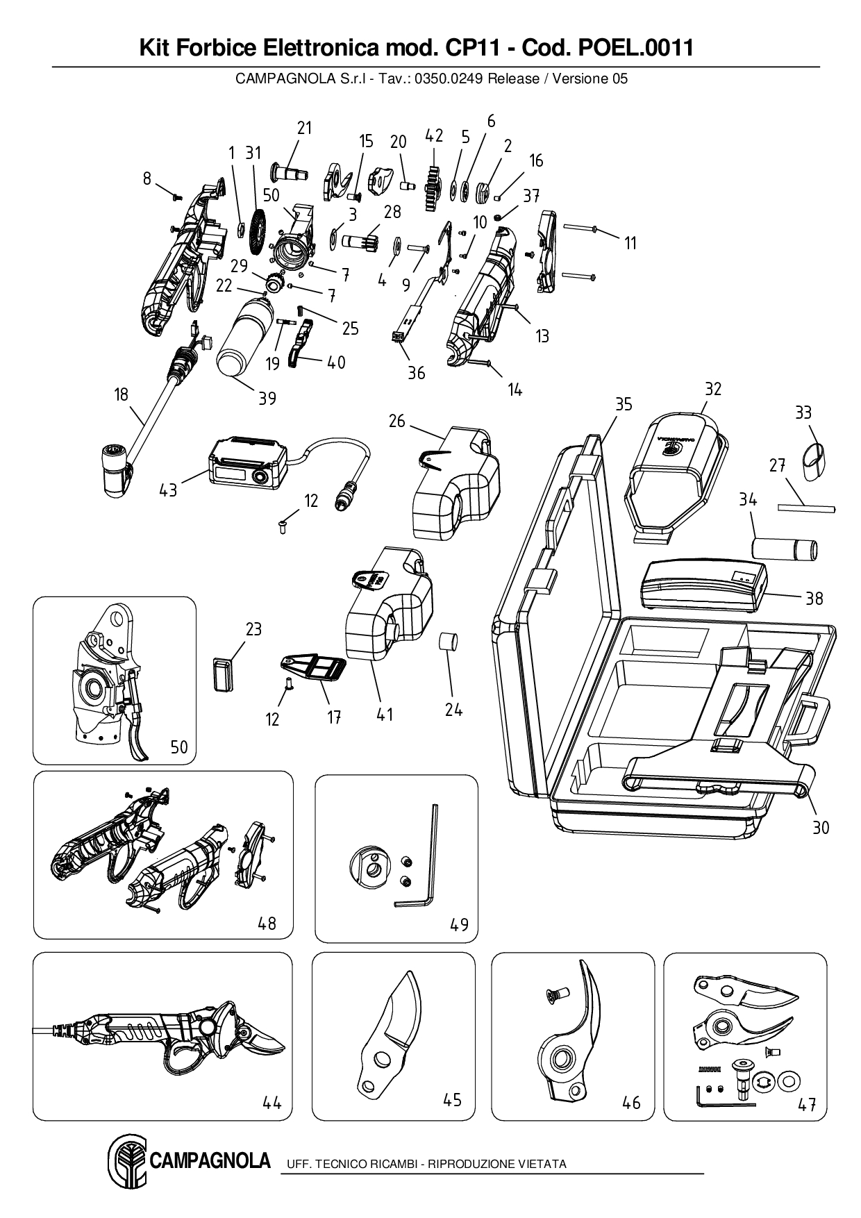 POEL.0011_Kit Forbice Elettronica mod. CP11